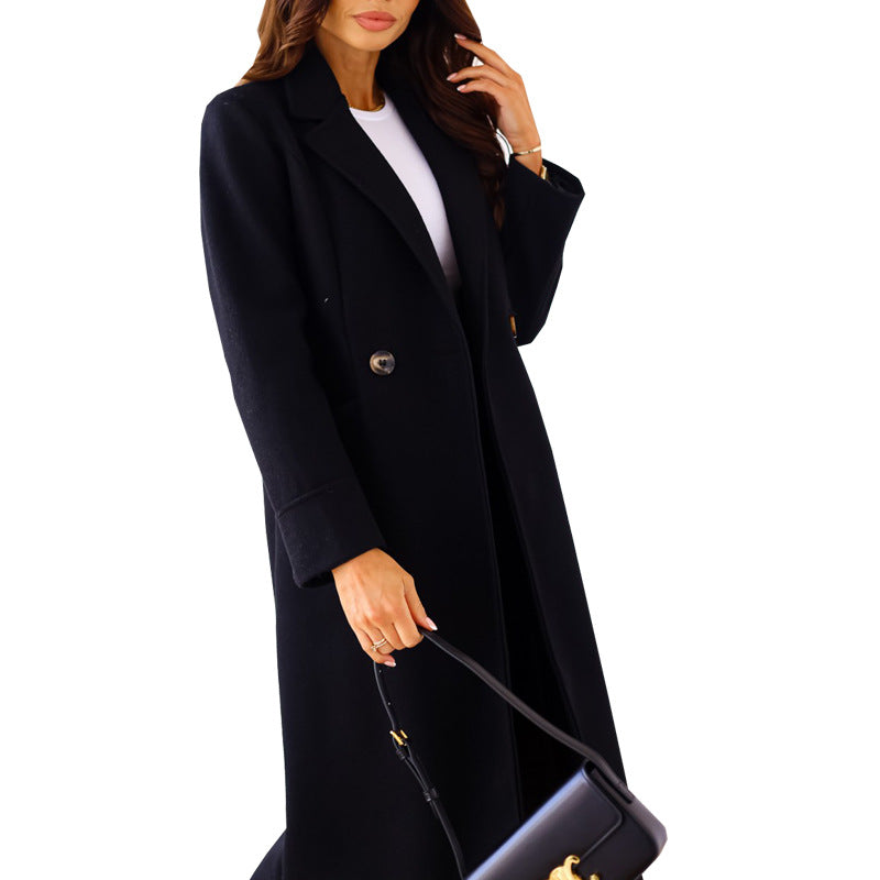 Elegant wool coat for women Lune London