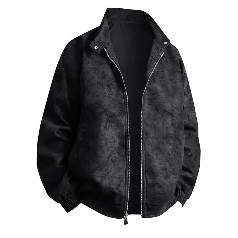 Fashionable men's transitional jacket in a casual style with practical pockets Lune London