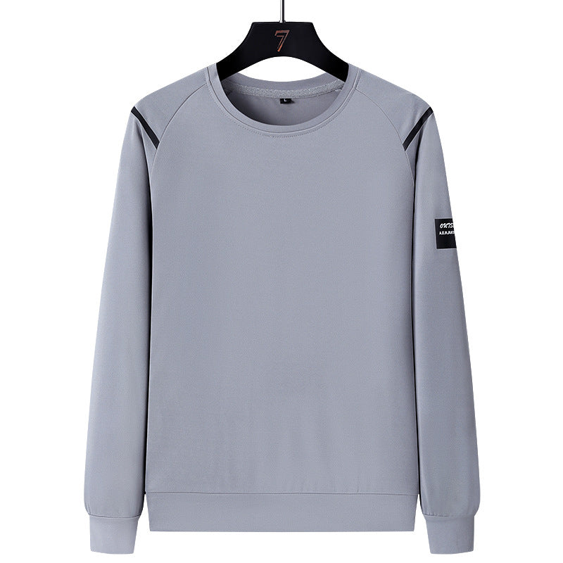 Men's sporty tracksuit set with zip jacket, round neck sweatshirt and slim fit jogging pants Amarae
