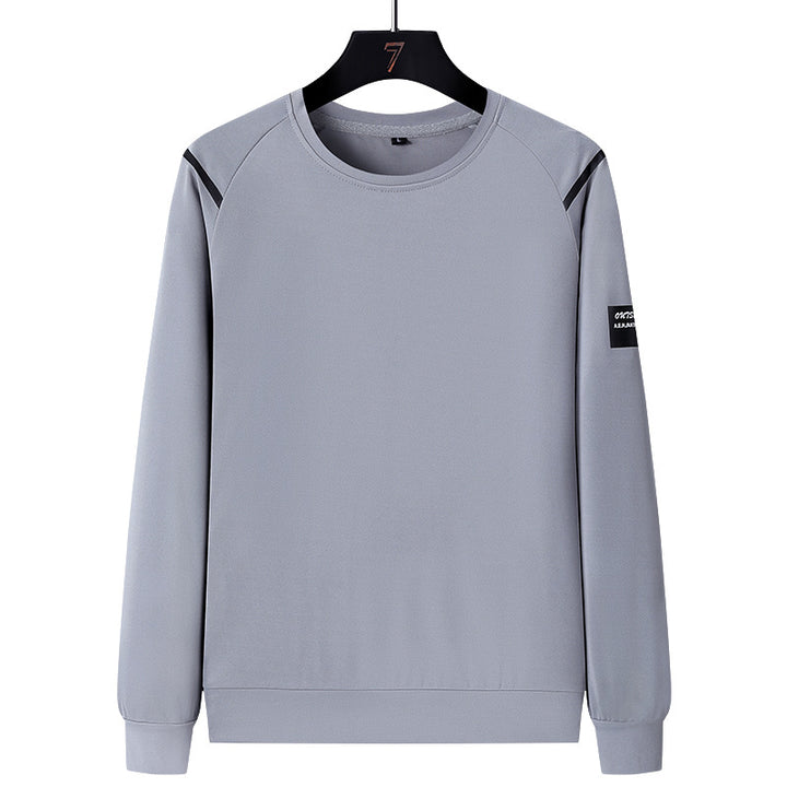 Men's sporty tracksuit set with zip jacket, round neck sweatshirt and slim fit jogging pants Amarae