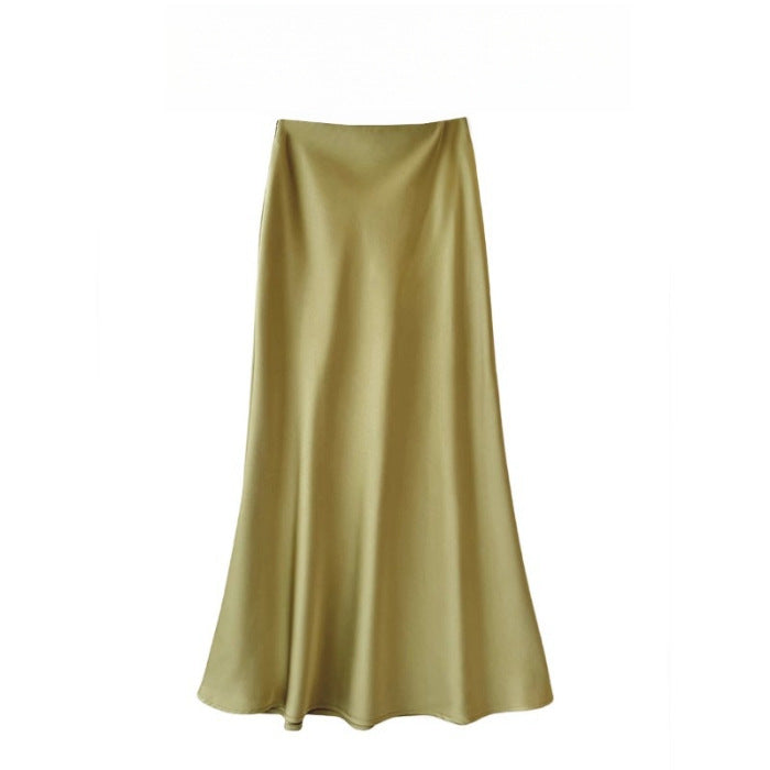 Ladies Elegant Maxi Skirt made of high-quality flowing material with a wide cut Chic & Stil