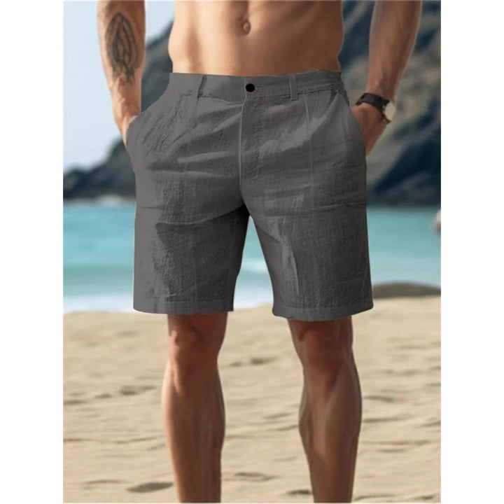 Men's swim shorts with quick-drying material and practical side pockets Lune London