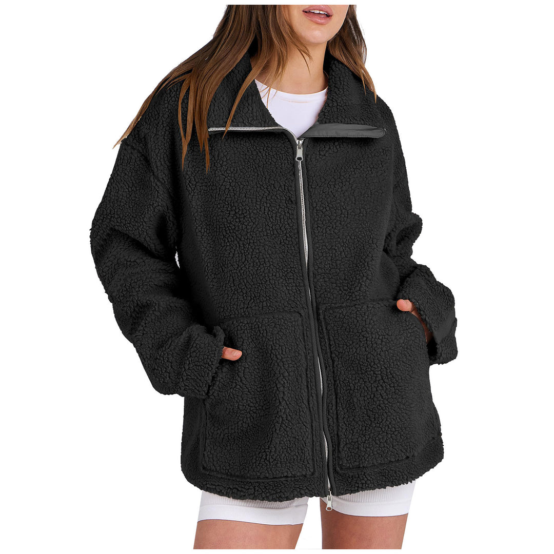 Ladies Comfortable Chic Fleece Sweatshirt