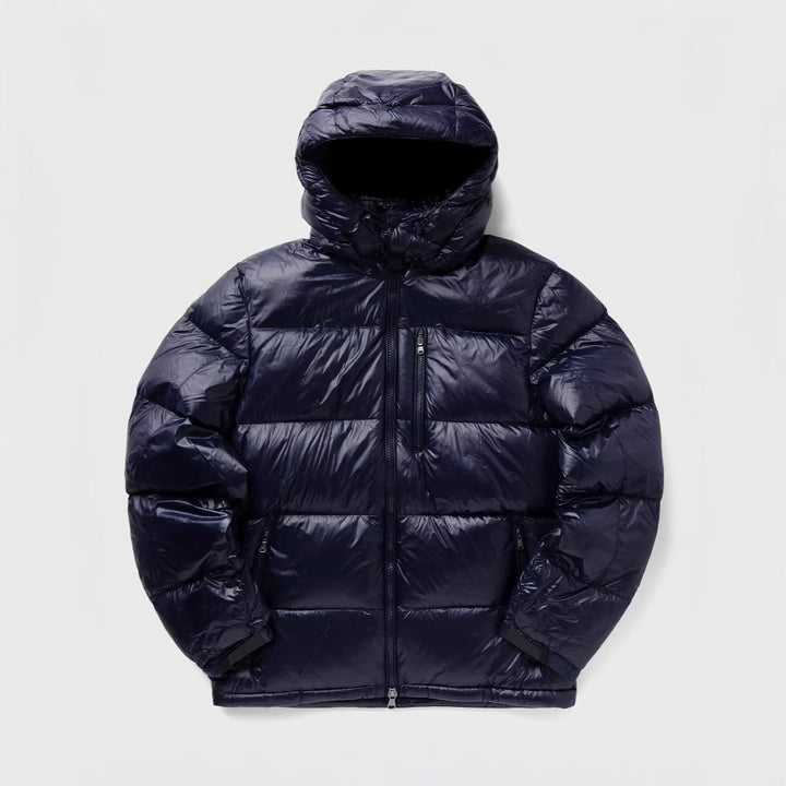 Women's insulated winter jacket with removable hood and water-repellent material Lune London