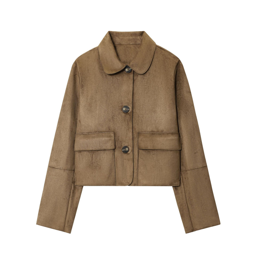 Short jacket for women with practical pockets Lune London
