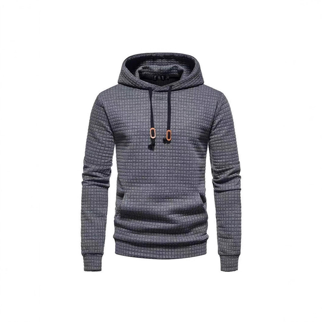Men's Hoodie with textured design and modern cut Lune London
