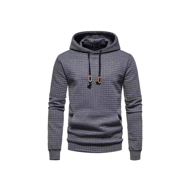 Men's Hoodie with textured design and modern cut Lune London