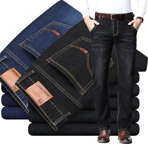 Men's Classic Jeans In A Casual Business Style with An Especially Comfortable Fit Amarae