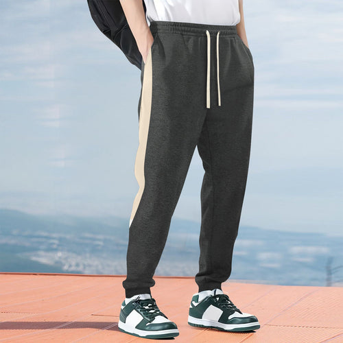 Men's leisure sports pants with contrasting stripes on the sides Amarae
