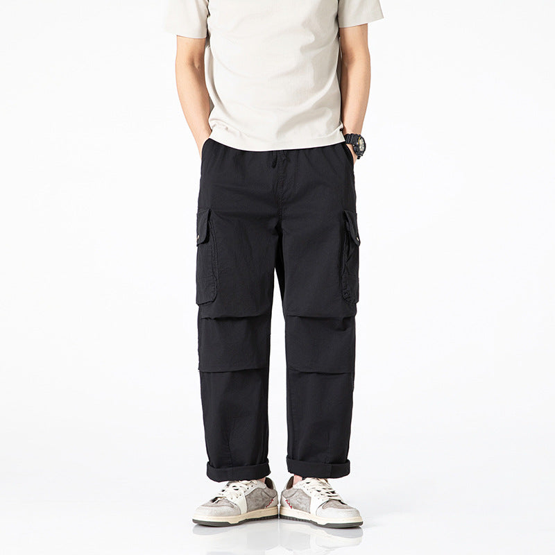 Men's cargo style pants with practical pockets Lune London
