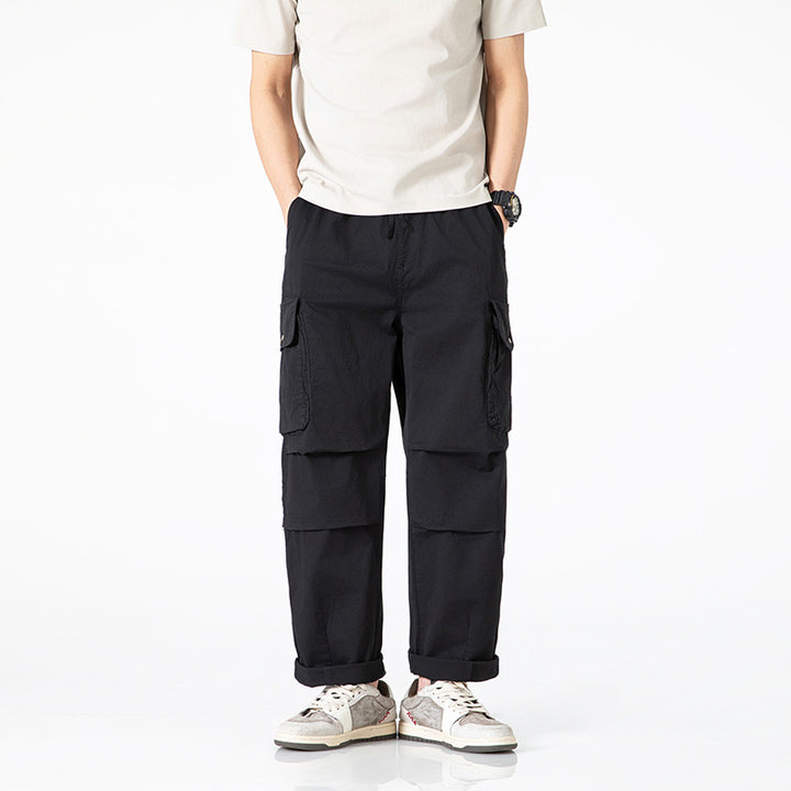 Men's cargo style pants with practical pockets Lune London