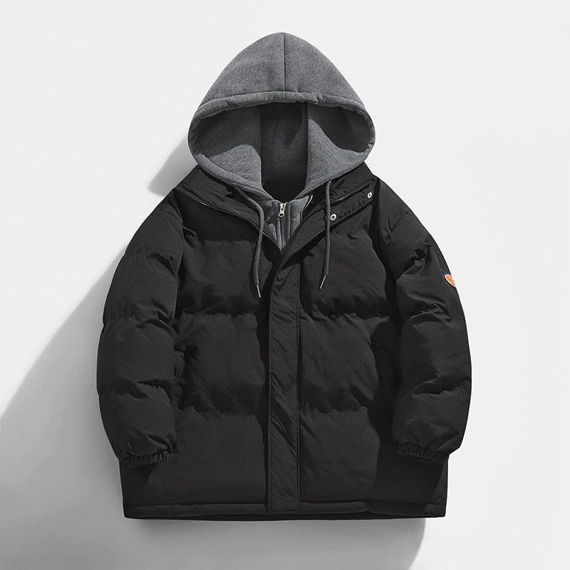 Ladies winter down jacket with integrated hood Amarae
