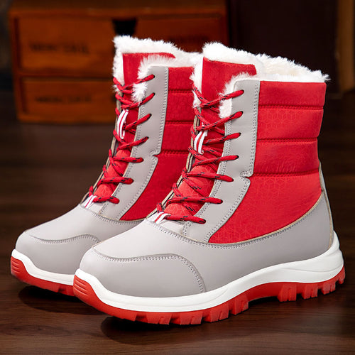Winter boots for ladies with cozy faux fur lining and non-slip sole Amarae