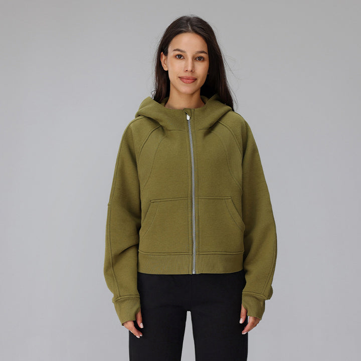 Ladies Zip Hoodie Lune London