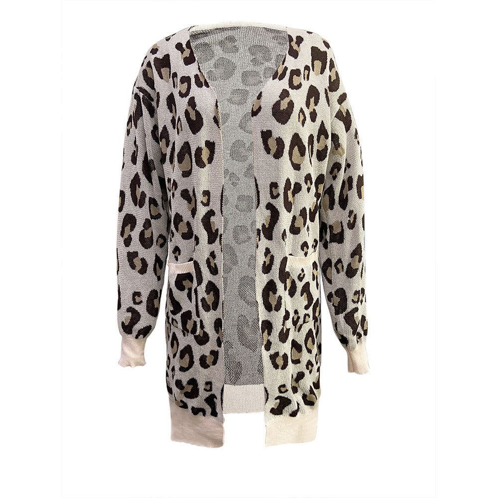 Gilet pour femmes avec motif léopard et poches pratiques Chic & Stil