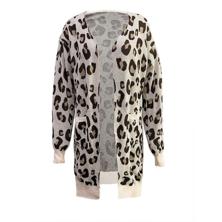 Gilet pour femmes avec motif léopard et poches pratiques Chic & Stil