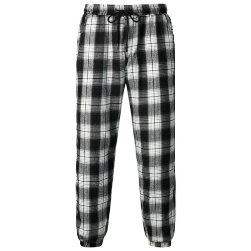 Leisure pants for men with pattern, elastic waist and side pockets Amarae