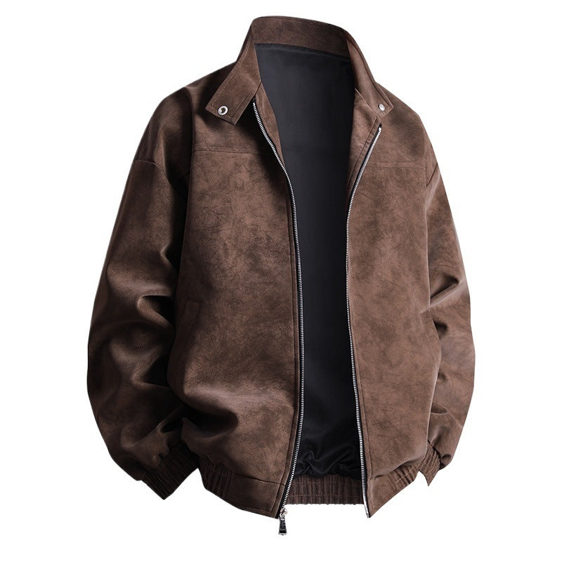Fashionable men's transitional jacket in a casual style with practical pockets Lune London