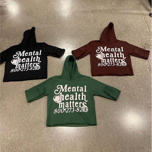 Women's hoodie with statement print Chic & Stil
