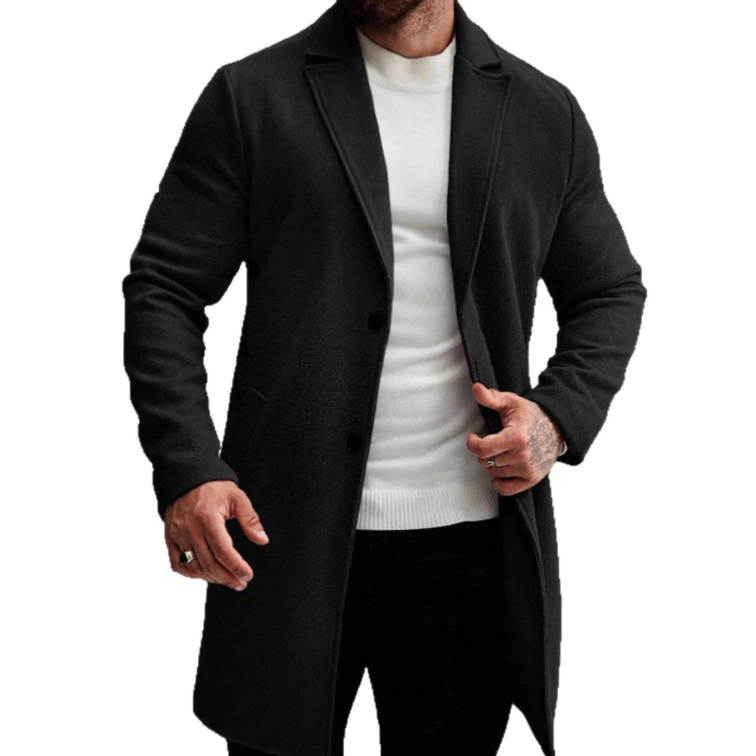 Elegant wool coat for men Lune London