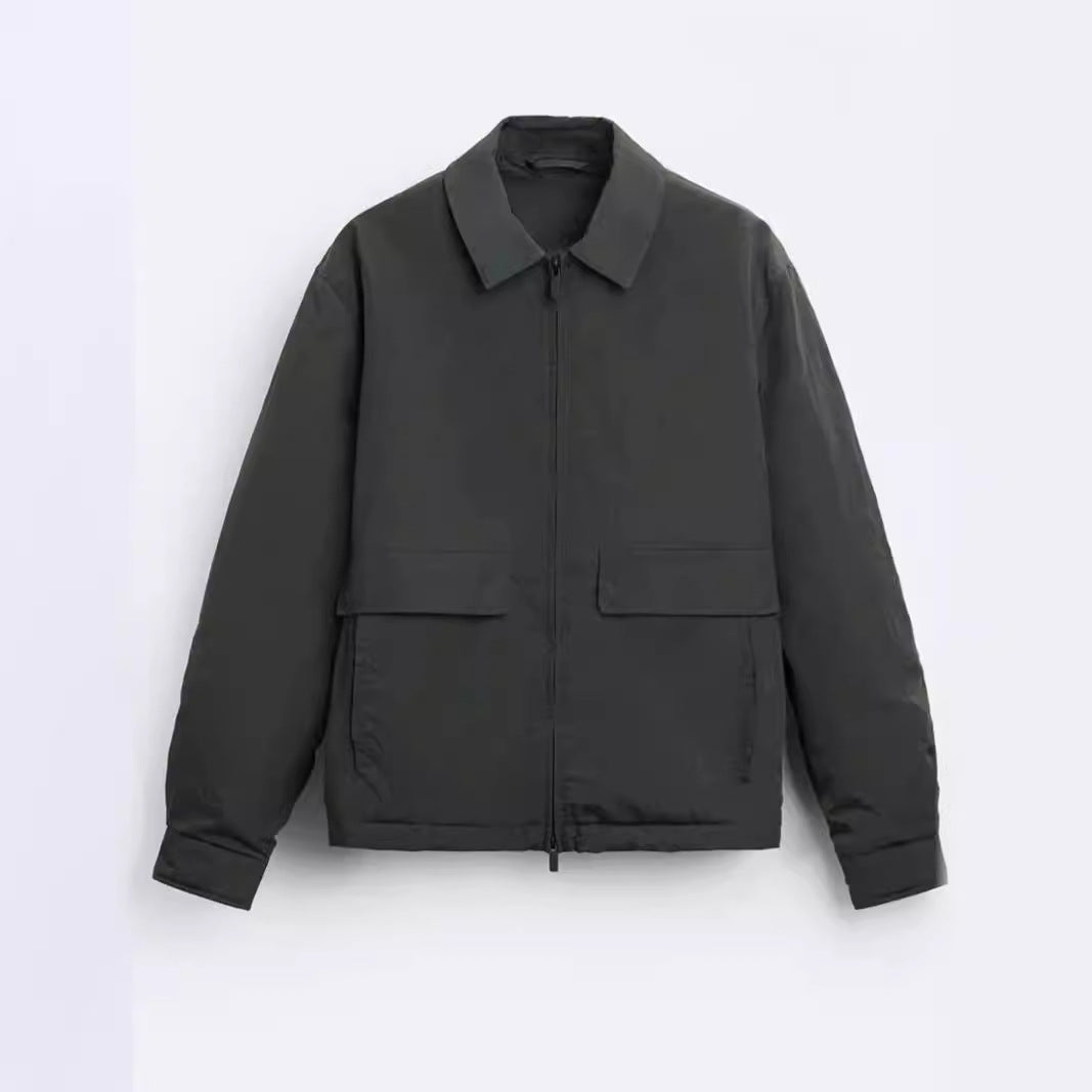 Casual jacket for men with practical pockets and modern cut Lune London