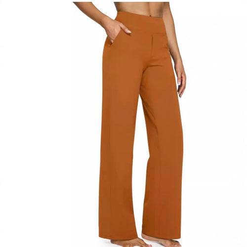 Women Wide-Leg Lounge Pants with Elastic Waist Amarae