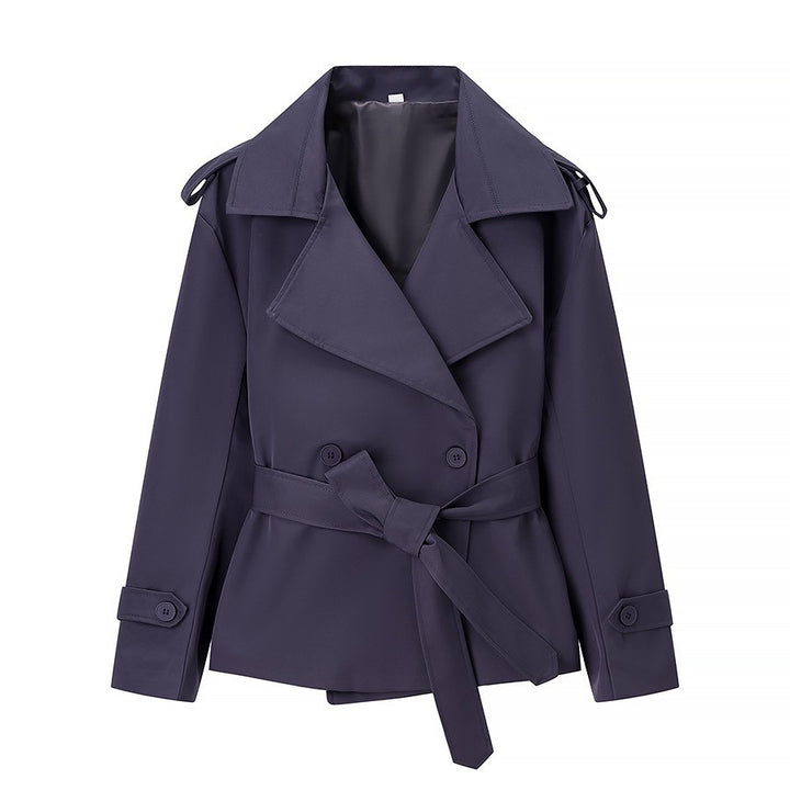 Manteau trench élégant et moderne pour femme avec ceinture Chic & Stil