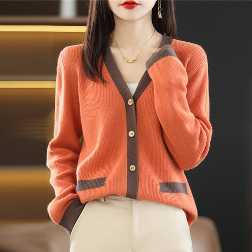 Women’s knitted jacket with natural fibers Amarae