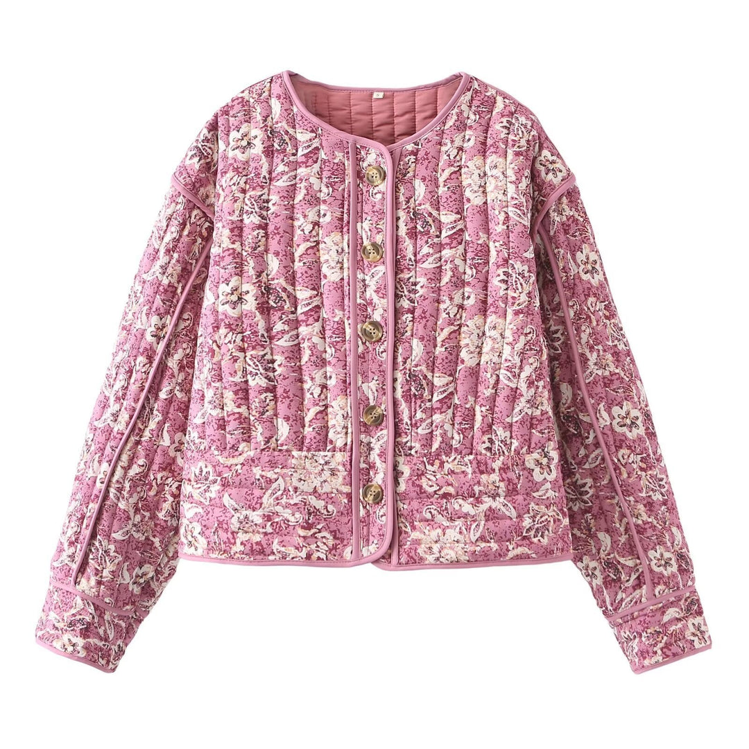Veste rembourrée imprimée pour femmes Chic & Stil