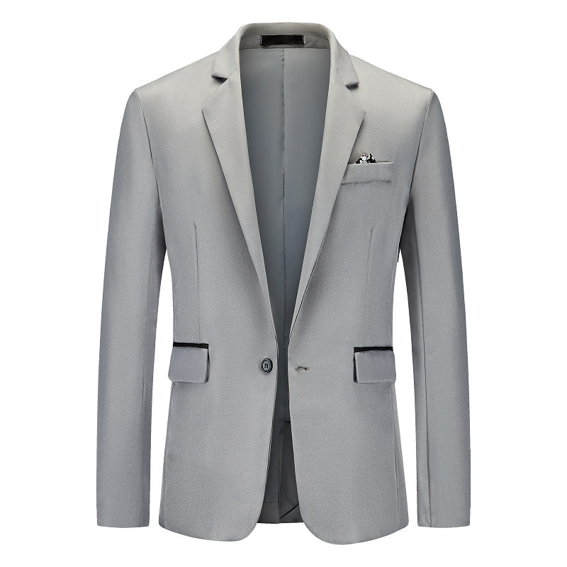 Men's Elegant Suit Blazer with Fine Texture and Modern Cut Amarae