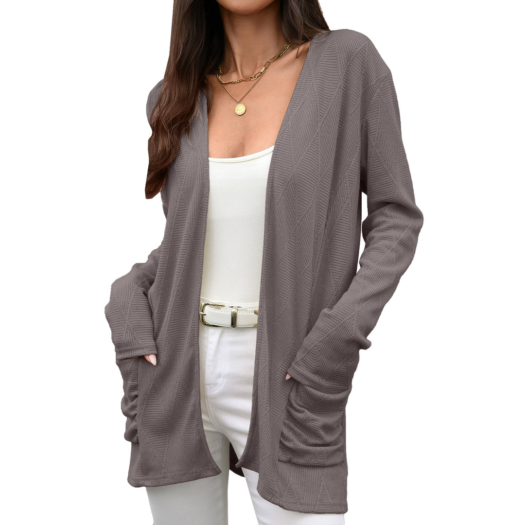 Lune London textured surface wrap jacket for women