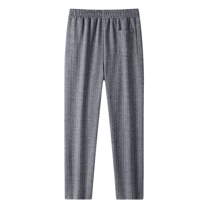 Women's Knit Joggers with Drawstring and Fine Pinstripe Amarae