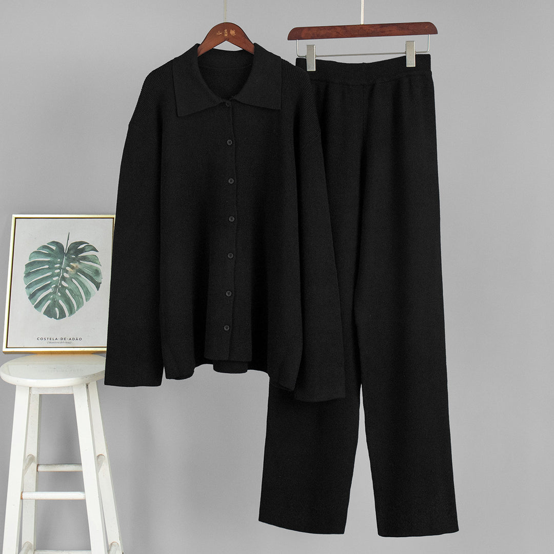 Débardeur en tricot pour femmes avec motif côtelé élégant Chic & Stil