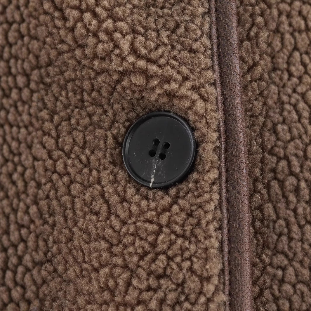 Veste en polaire pour femmes avec poches pratiques et détails boutonnés Chic & Stil