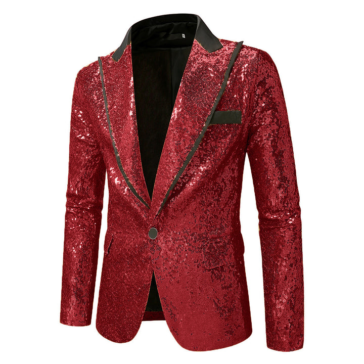 Shiny tuxedo jacket for men in high-quality satin Lune London