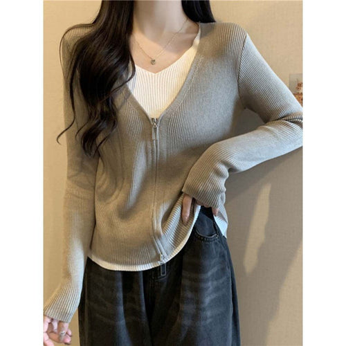 Gilet pour femmes avec fermeture éclair de haute qualité Chic & Stil