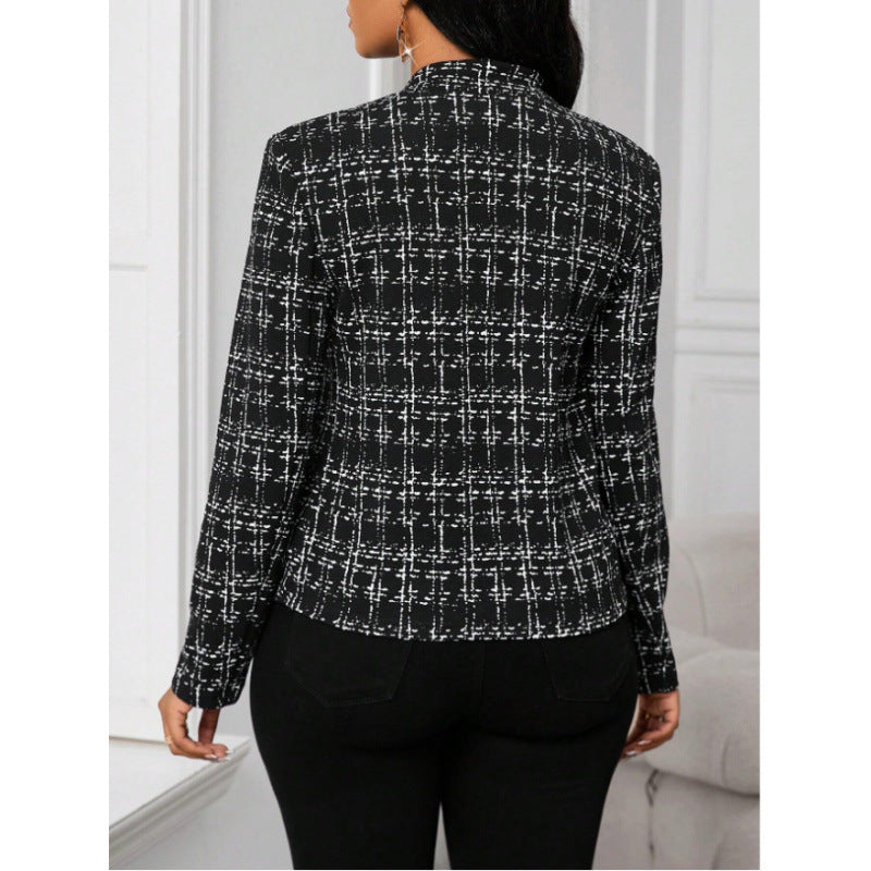 Veste boucle élégante pour femmes avec coupe ajustée Chic & Stil