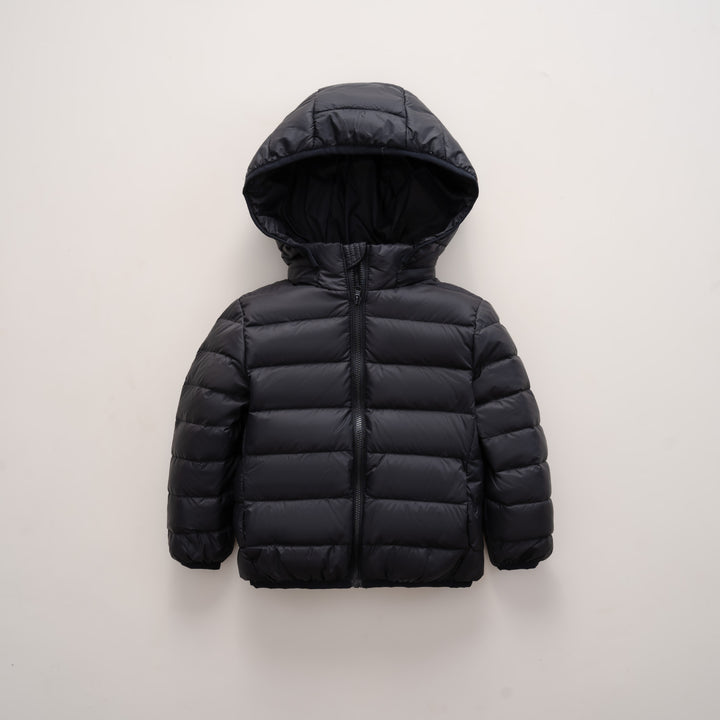 Ladies warm quilted jacket with hood Amarae