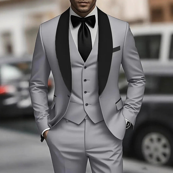 Men’s Three-Piece Suit Set – Elegant & Sophisticated | Lune London