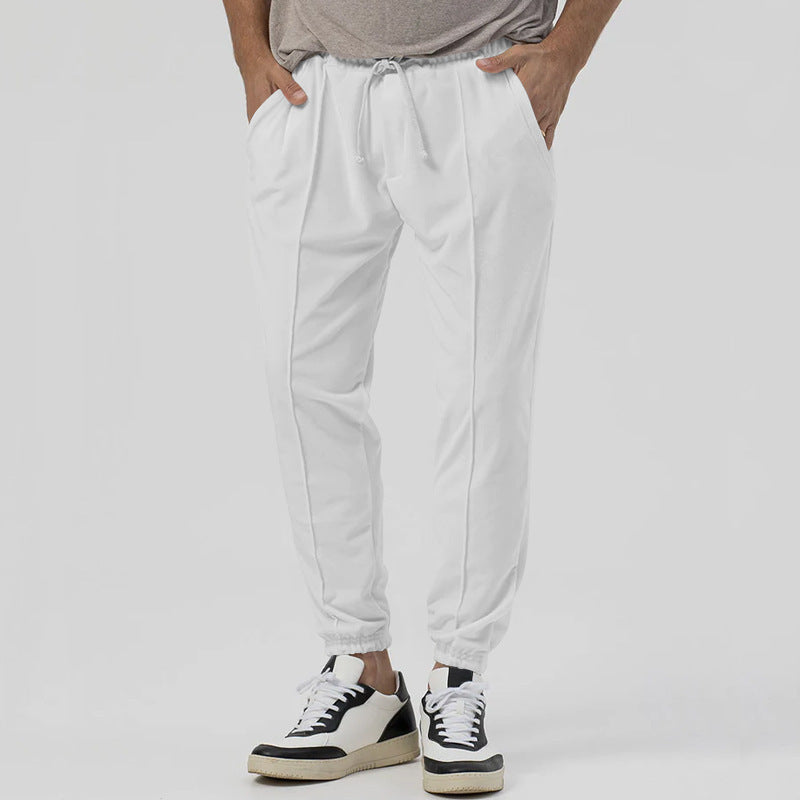 Men's sporty jogger pants with convenient drawstring and breathable structure Lune London