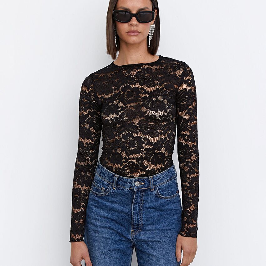 Women's top in delicate lace Lune London