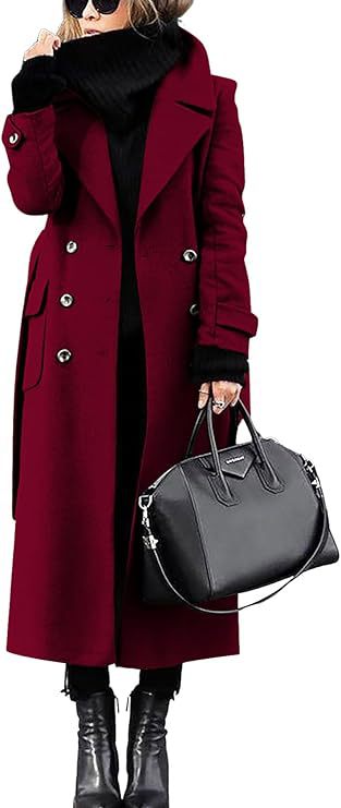Ladies elegant wool coat Lune London