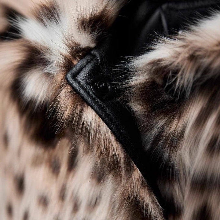 Ladies Chic and Stylish Faux Fur Jacket
