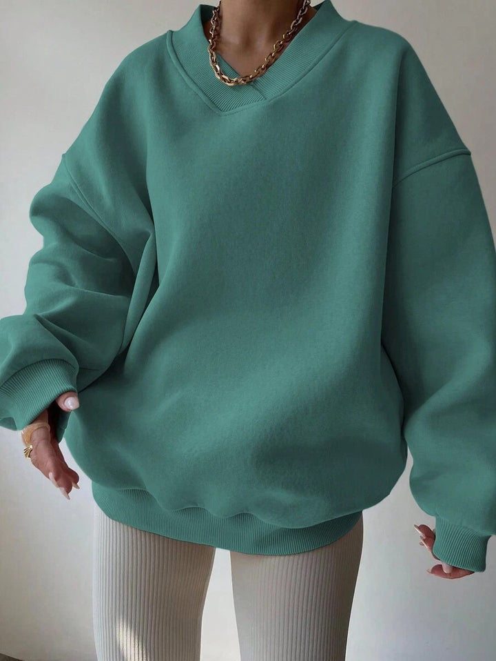 Ladies Oversized Sweatshirt Lune London
