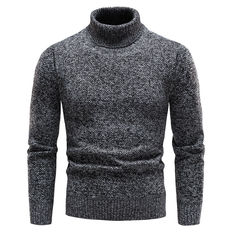 High quality wool turtleneck sweater for men Lune London