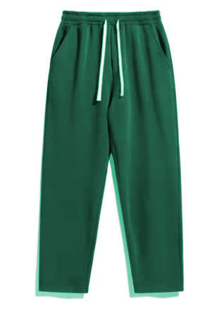 Women's casual sports pants with elastic waistband and side pockets Chic & Stil