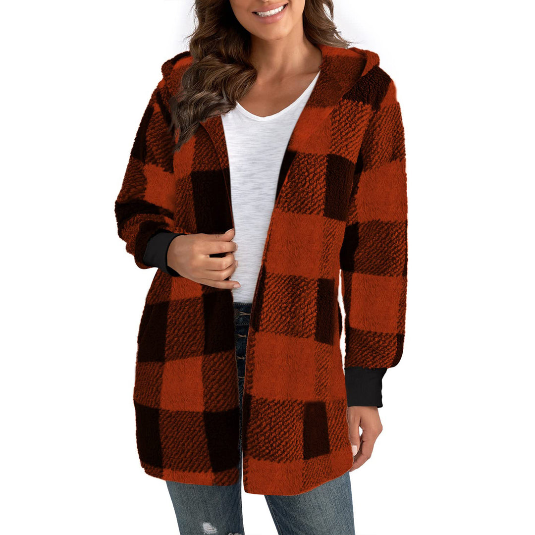 Ladies comfortable tartan jacket Lune London