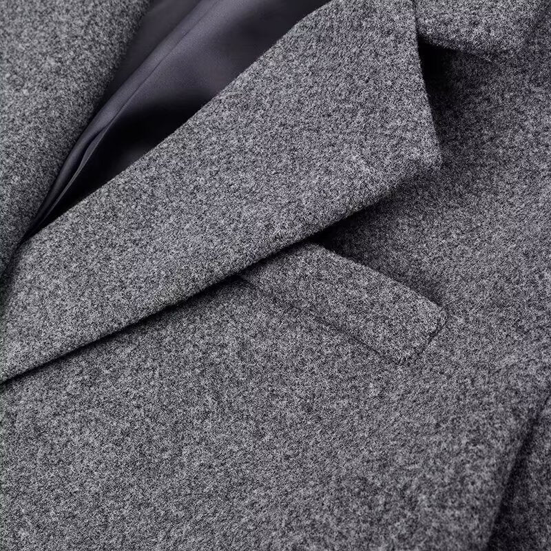Elegant ladies max coat with double-breasted Lune London
