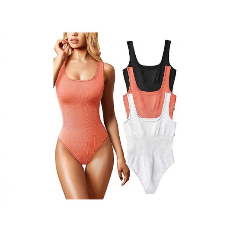 Lune London High Neck Ribbed Women's Swimsuit