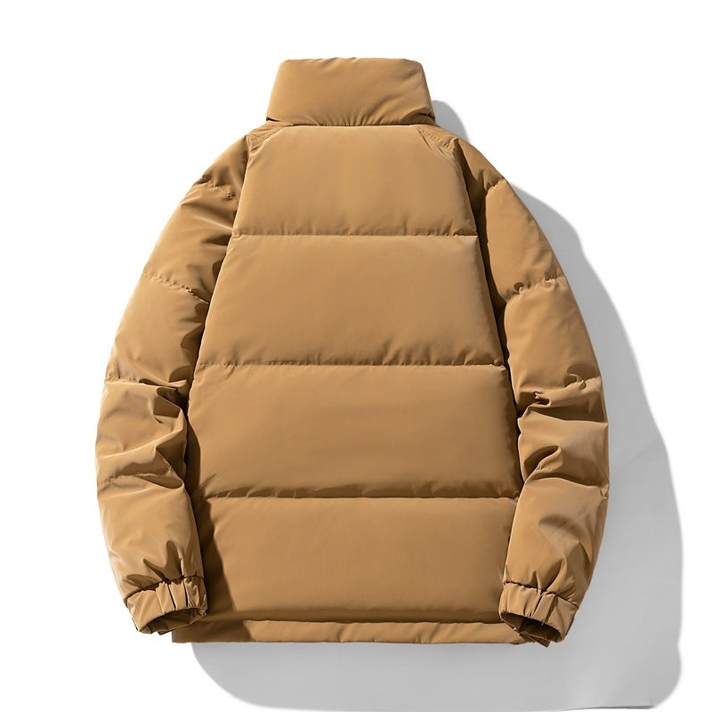 Insulated quilted jacket for men with high collar Lune London
